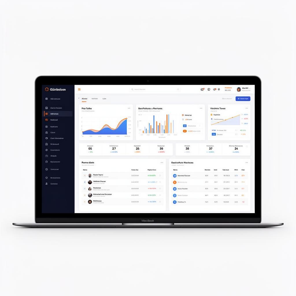 Painel administrativo SaaS